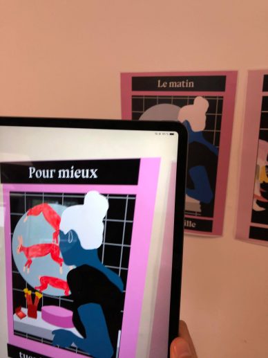 Démonstration du fonctionnement du scan d'une affiche pour Diktat