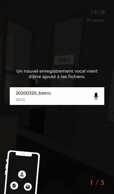 Overlay qui s'affiche lorsqu'un élément est collecté Overlay qui s'affiche lorsqu'un élément est collecté