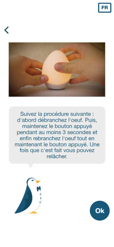 Interface du manuel utilisateur Laqi