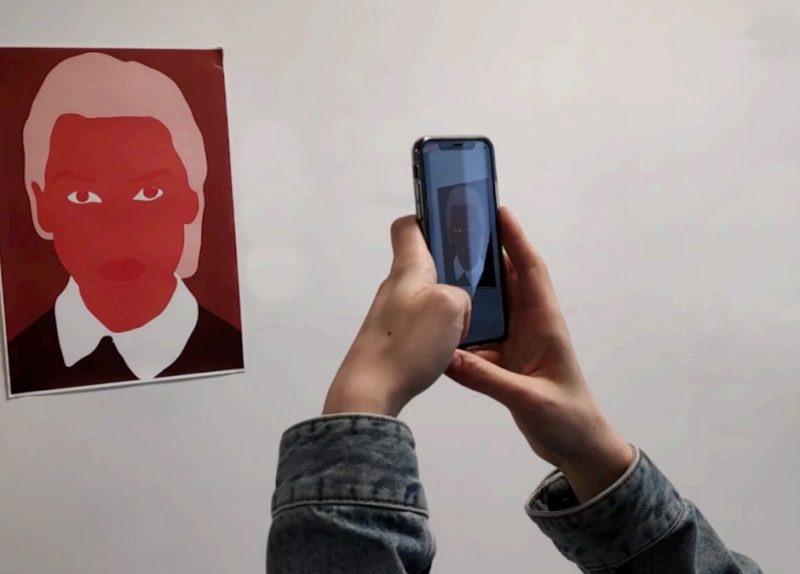 Démonstration du fonctionnement du scan d'une affiche pour Diktat