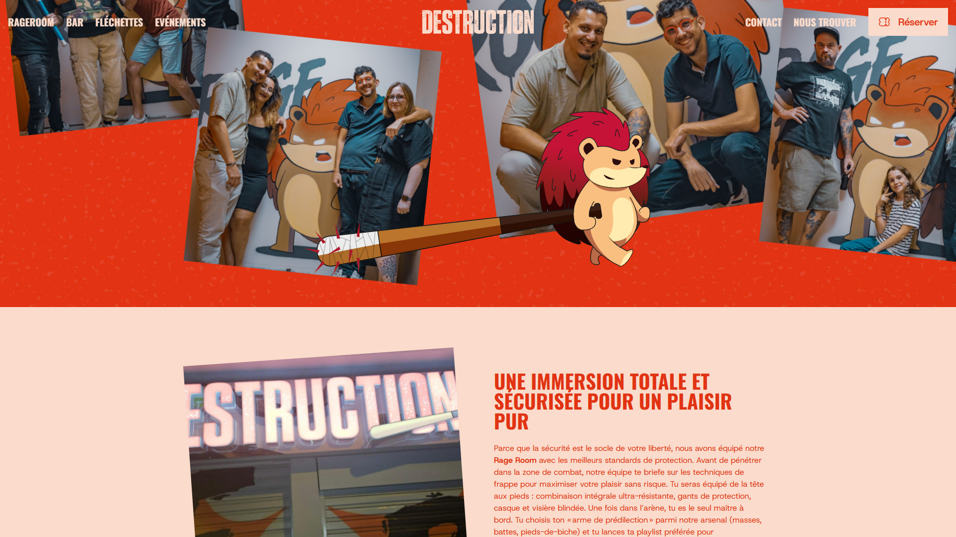 Contenu d'une image de Destruction : galeries déstructurées 