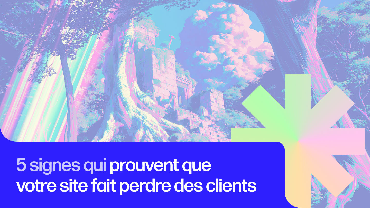 Miniature de l'article refonte de site vitrine : Les 5 signes qui prouvent que votre site vous fait perdre des clients